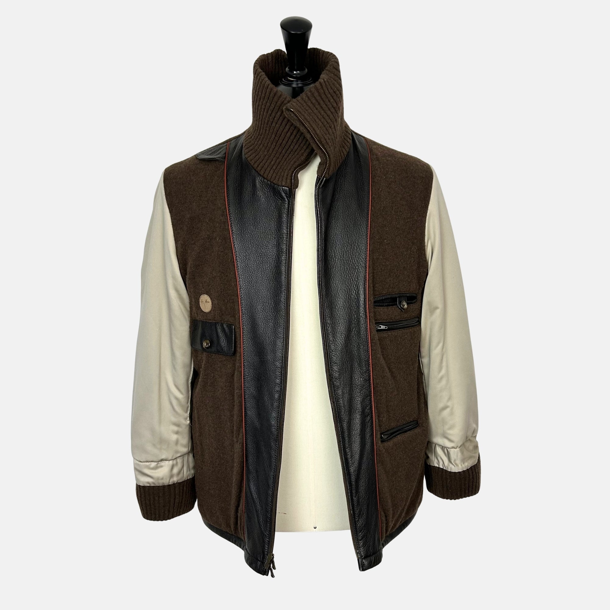 Dark Brown Jacket made of Cashmere (L)