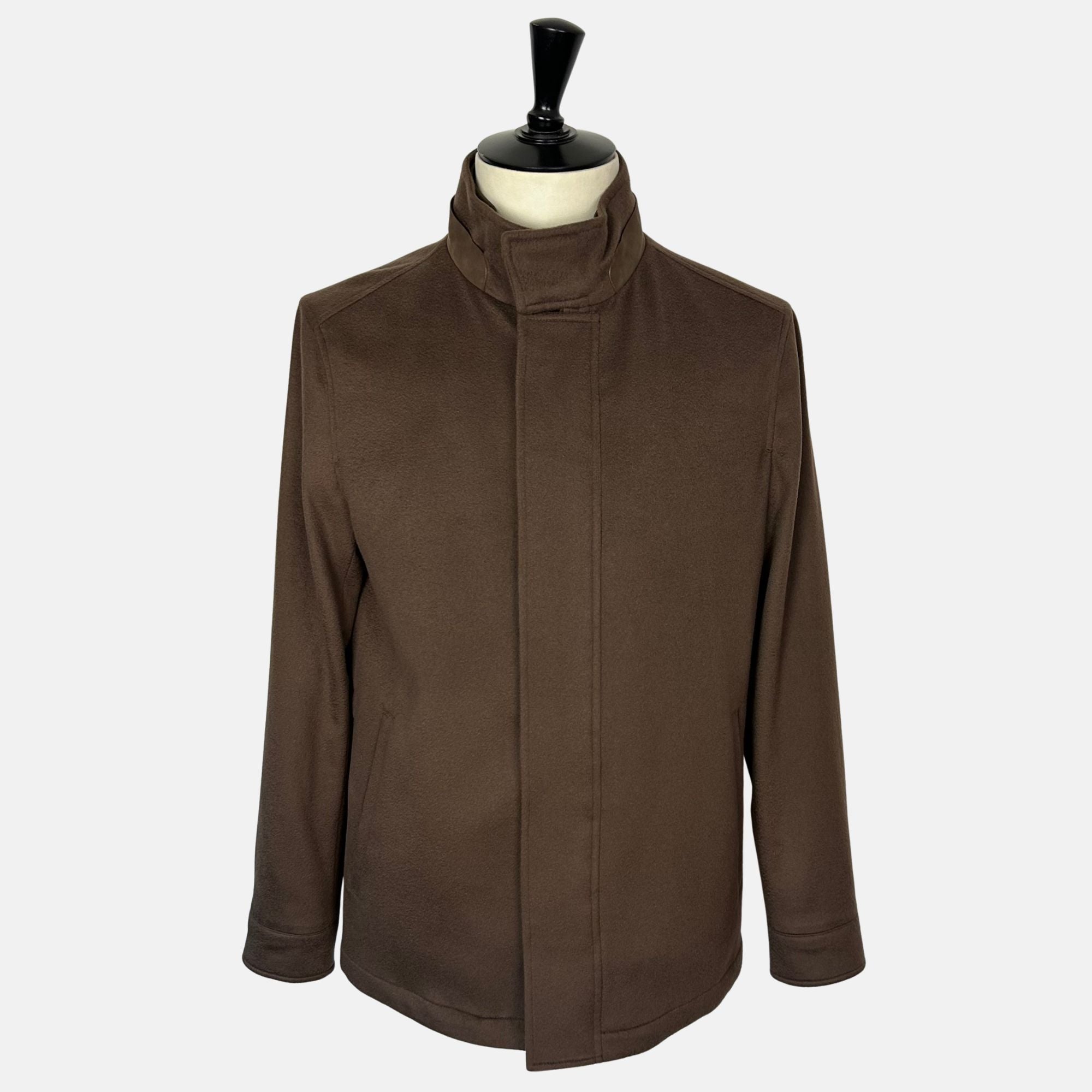 Brown "Cima" Cashmere Jacket (EU 50)