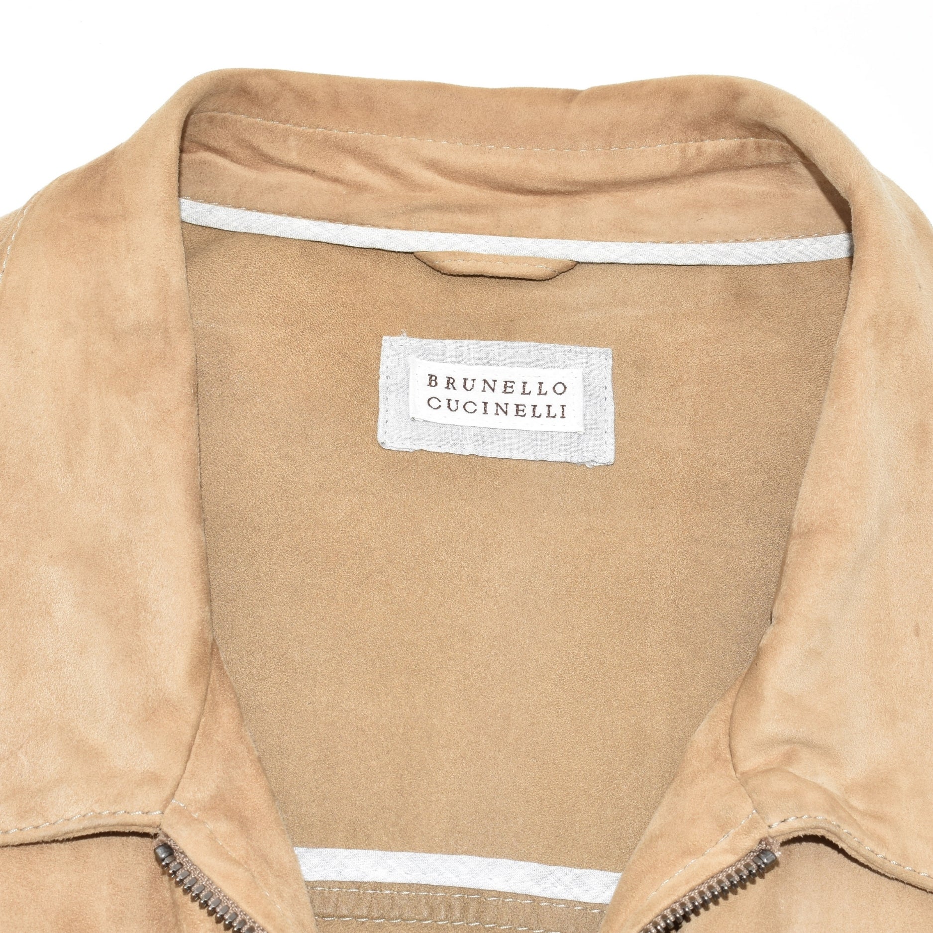 Beige Suede Jacket (XL)