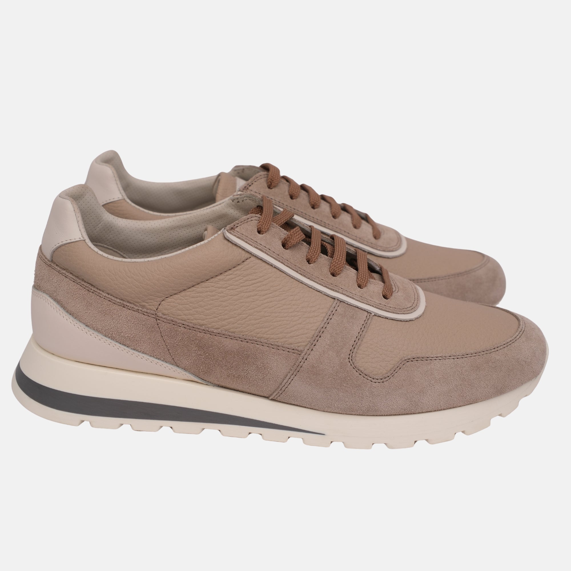 Beige Sneakers made of Suede/Leather (EU 44.5)
