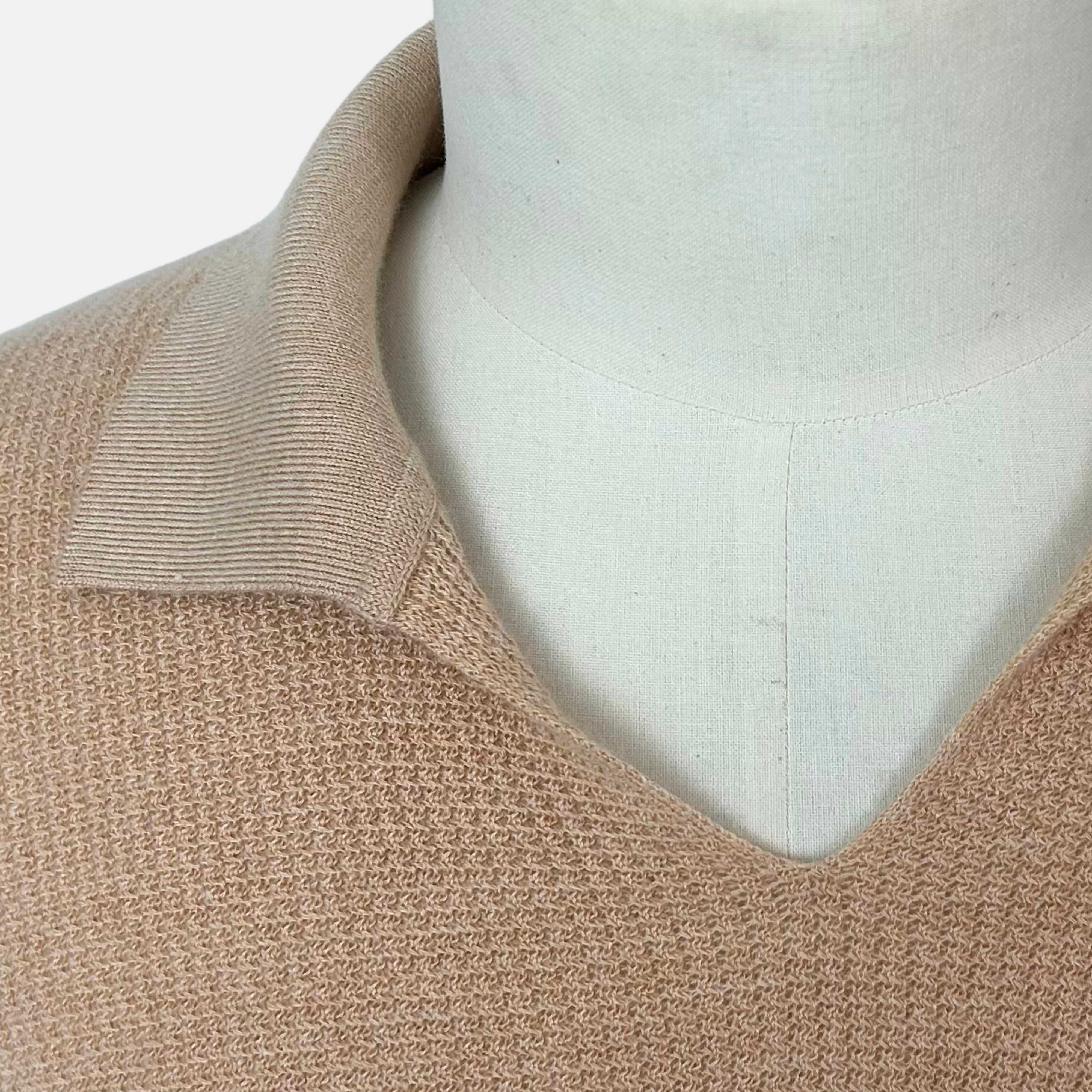 Camel Sweater made of Cashmere/Silk (EU 48)