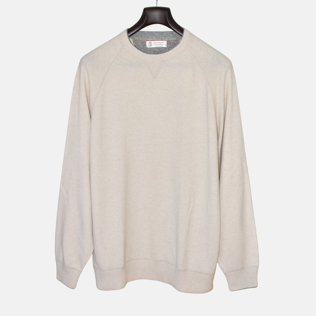 Beige Sweater made of Wool/Cashmere/Silk ( EU 54)