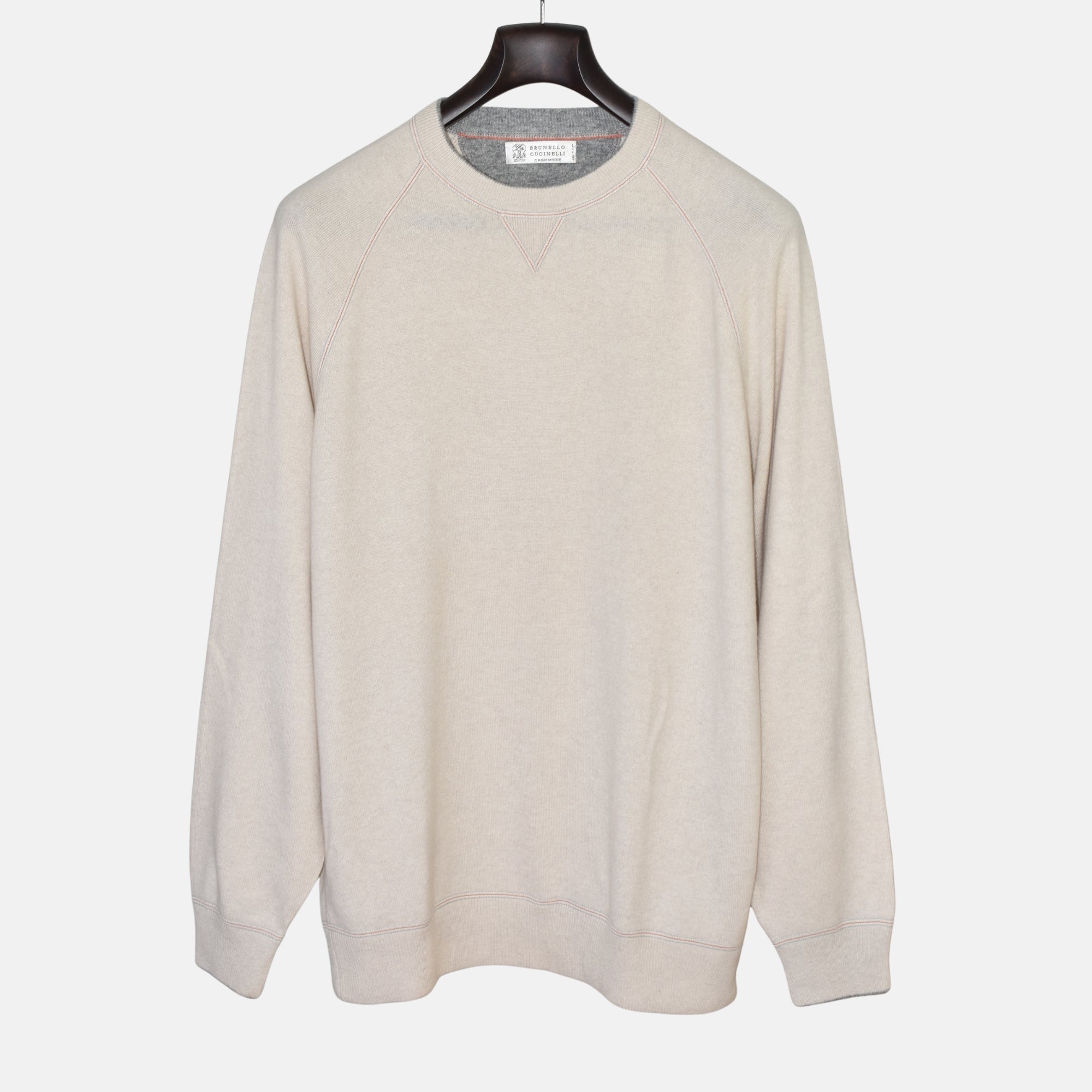 Beige Sweater made of Wool/Cashmere/Silk ( EU 54)