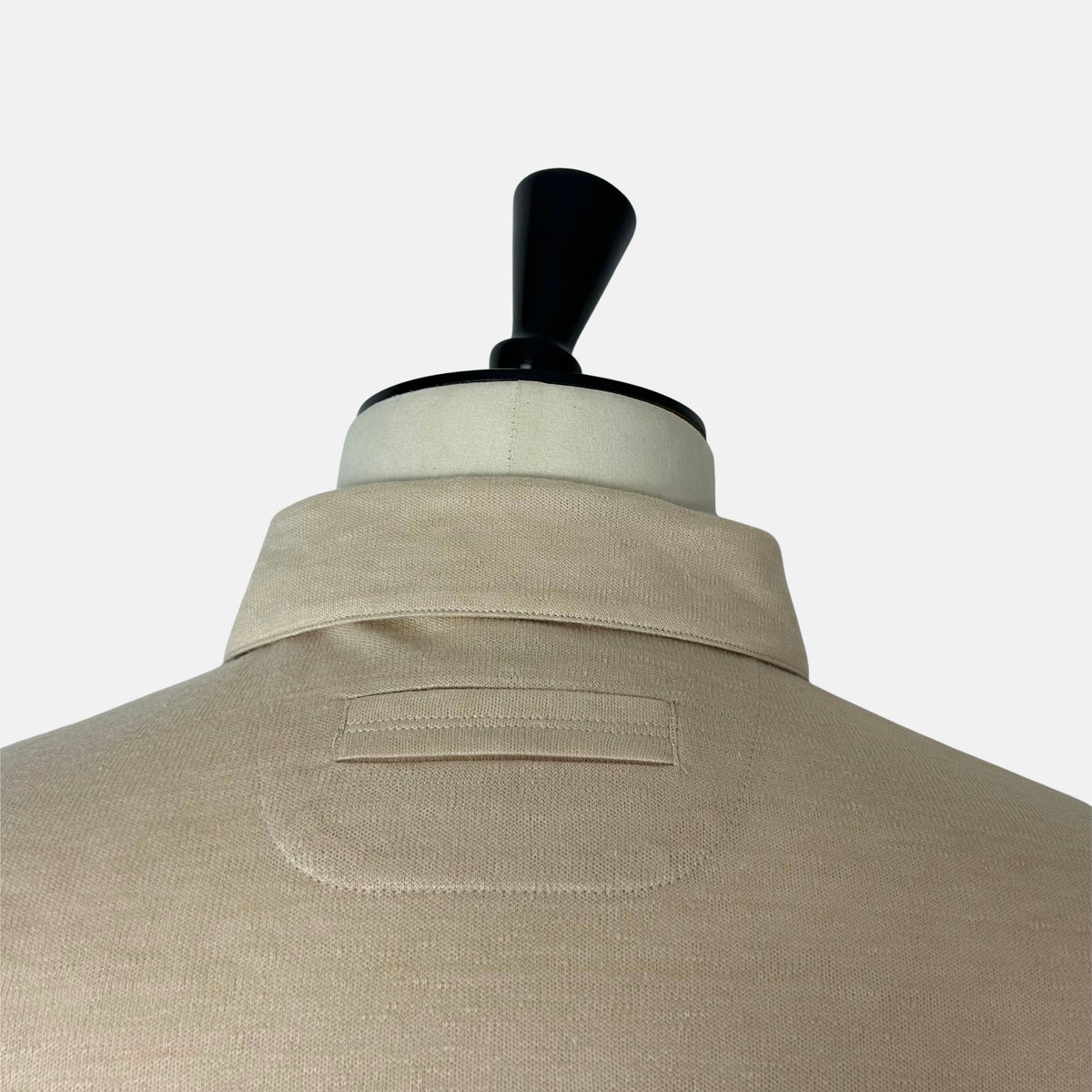 Beige Polo Shirt made of Linen (EU 52)