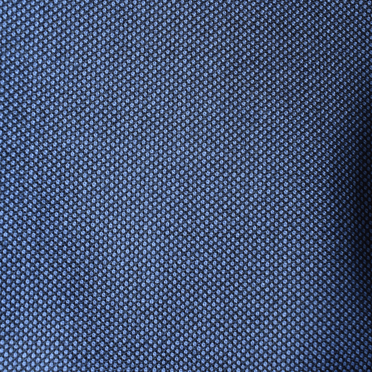 Blue Patterned Suit made of Wool (EU 48)