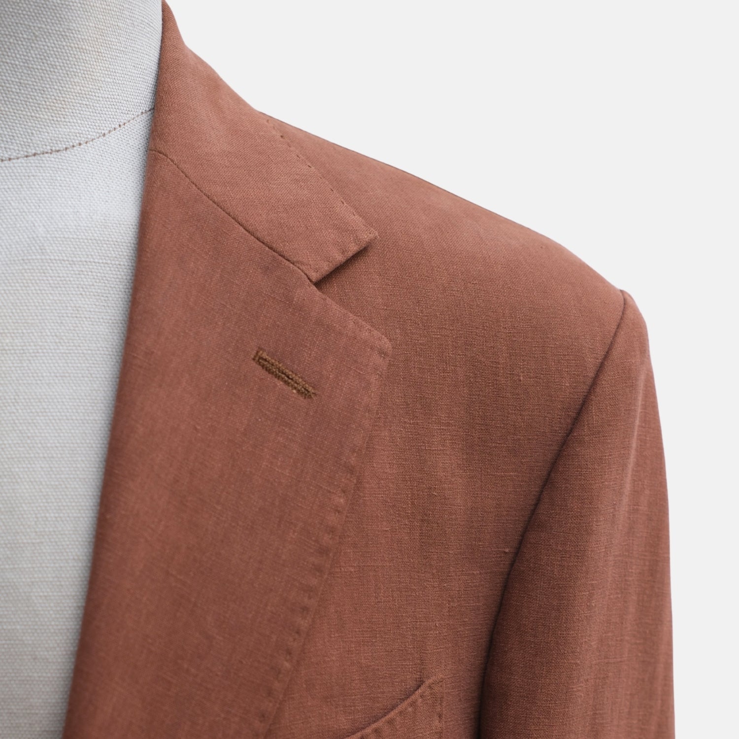 Brown Linen Blazer (EU 54)