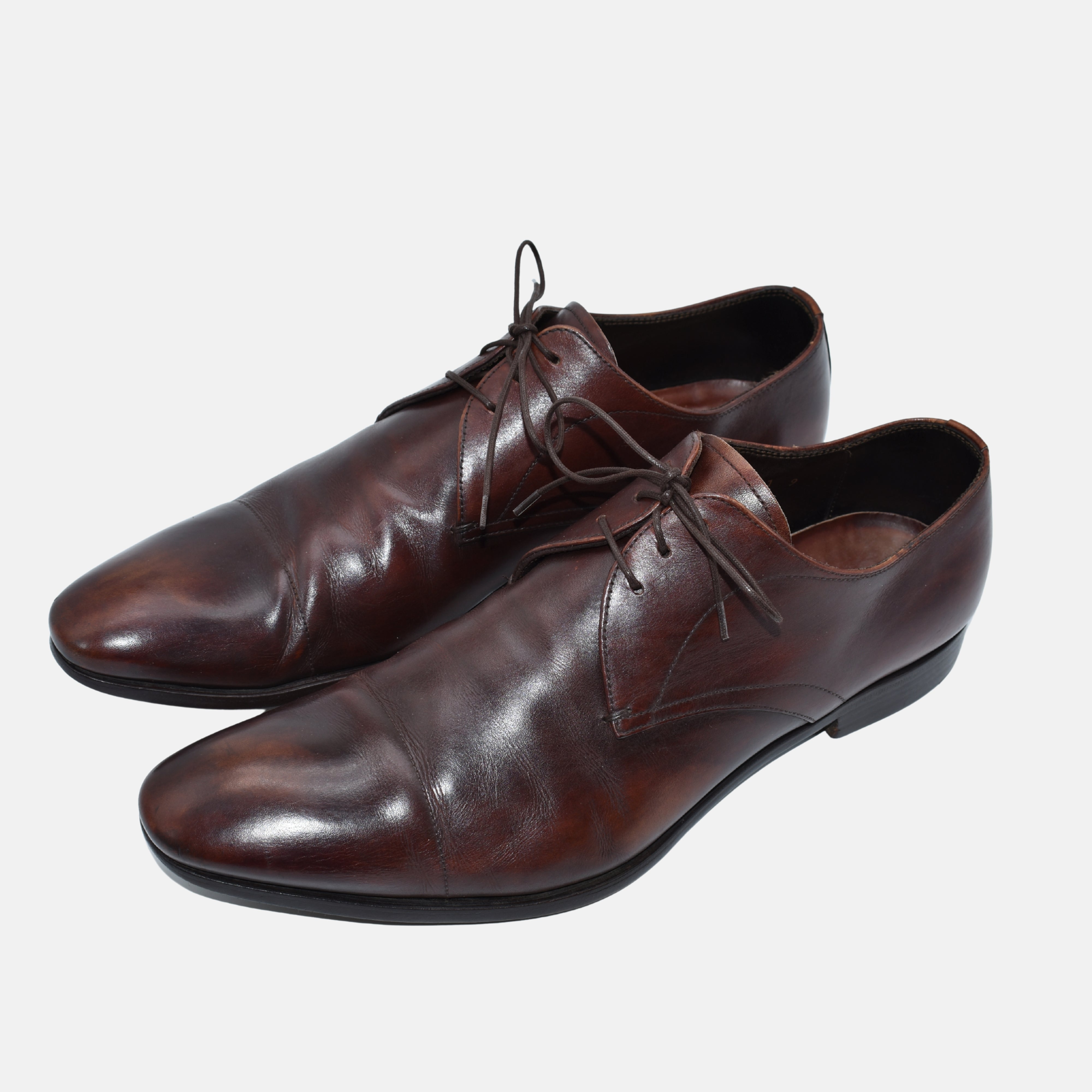 Brown Shoes made of Leather (EU 43.5)
