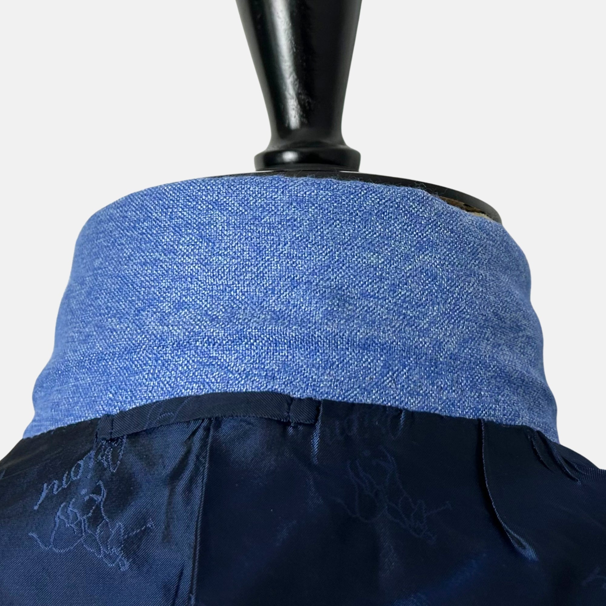 Blue Melange Blazer made of Cashmere/Silk (EU 52)