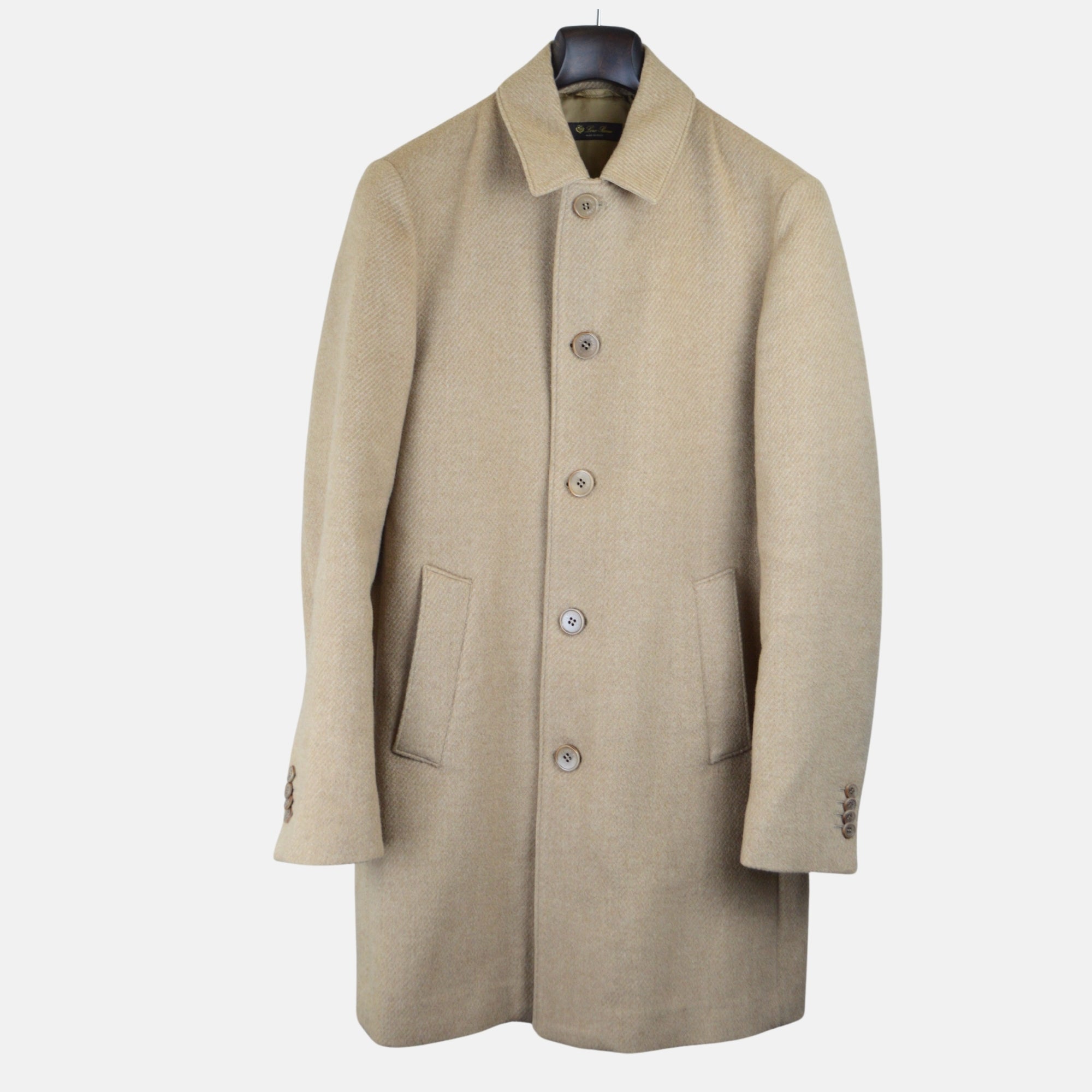 Beige Coat made of VIrgin Wool/Cashmere (S)