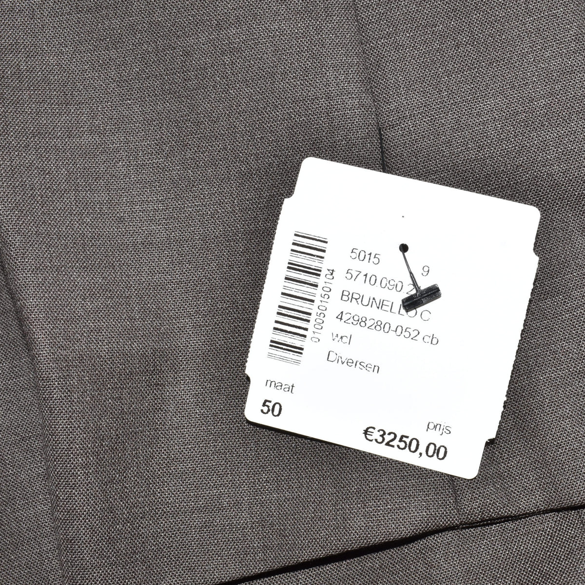 Brown Double Breasted Blazer made of Wool (EU 50)