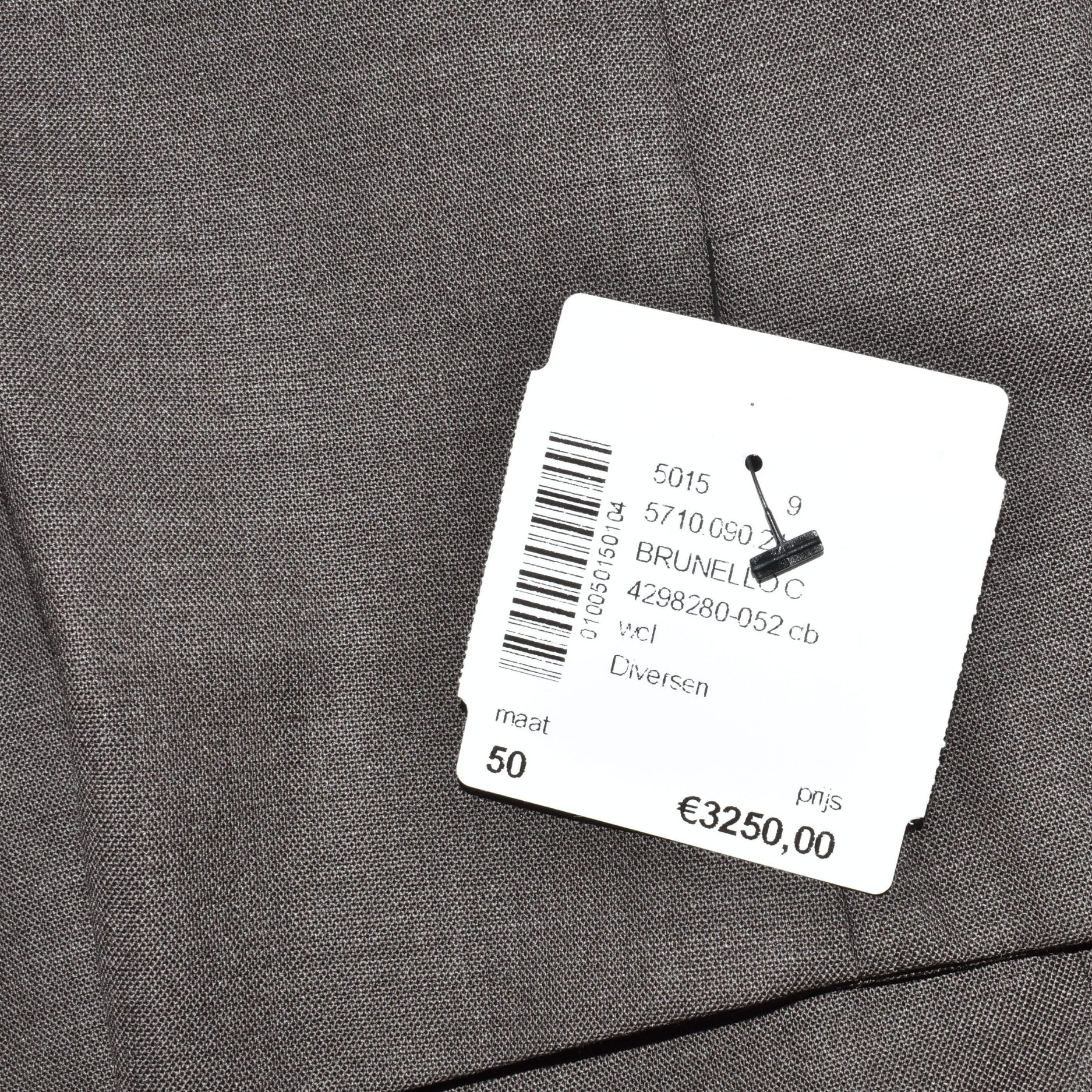 Brown Double Breasted Blazer made of Wool (EU 50)