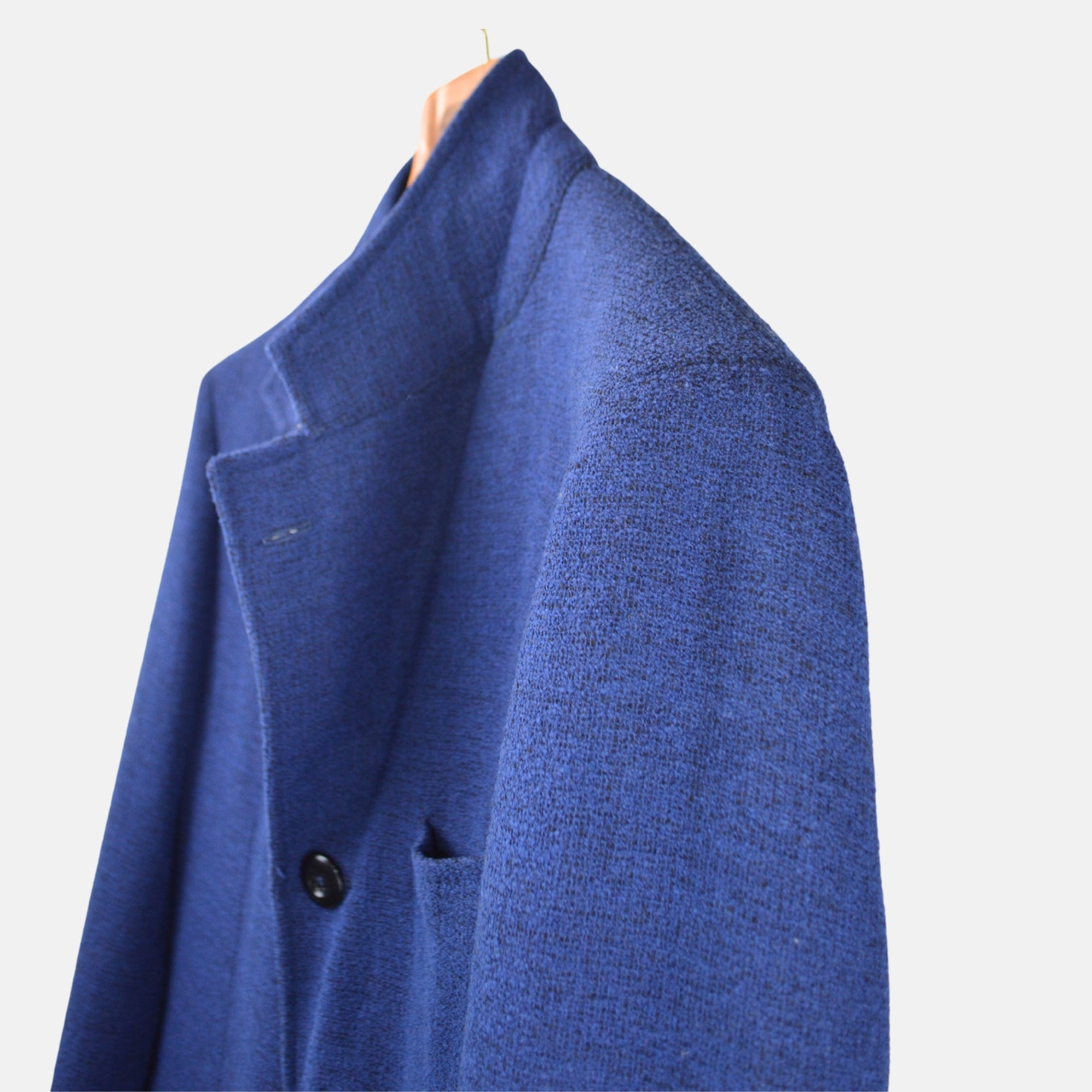 Blue Coat made of Wool/Polyamide (50)