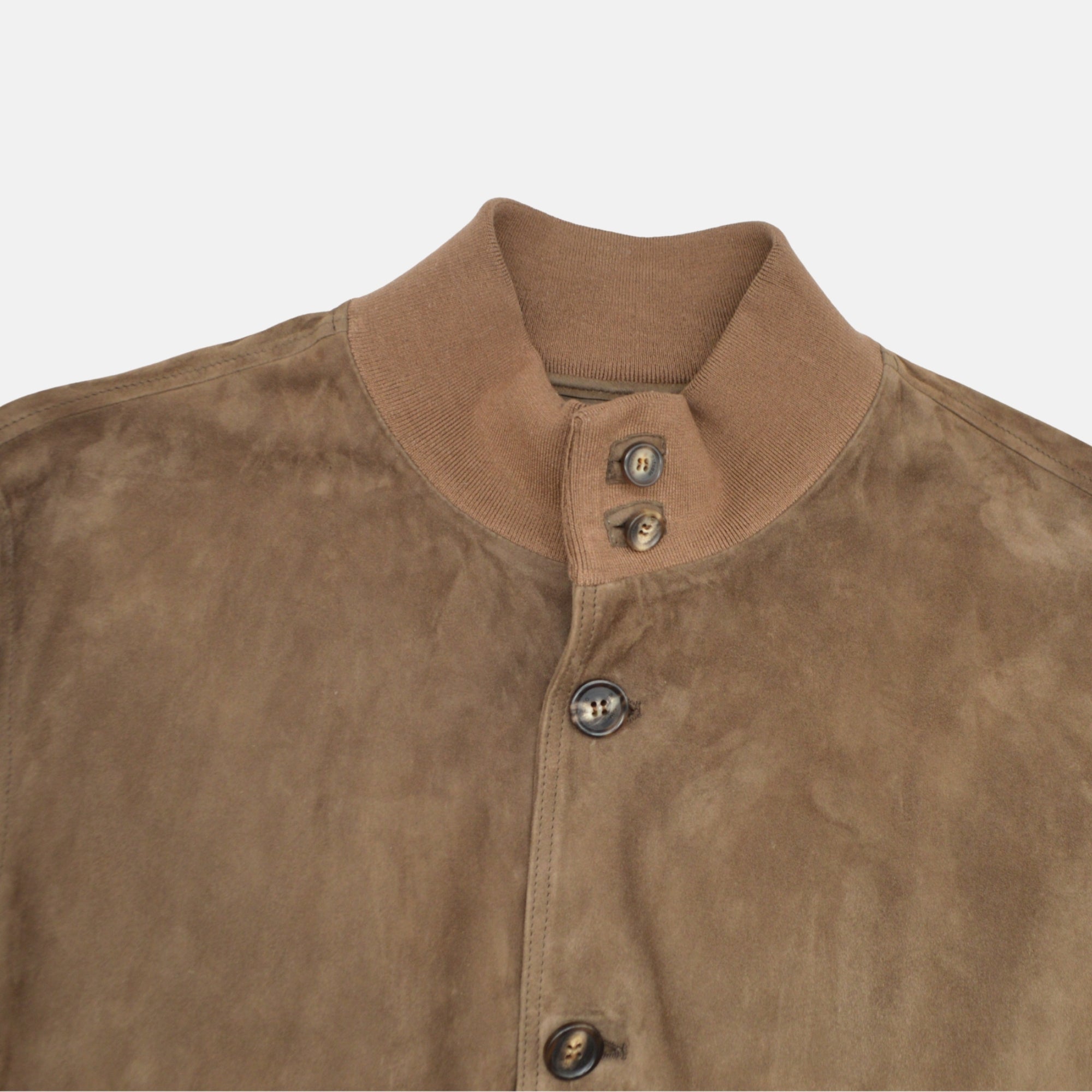 Pecan Brown Suede Jacket (52)