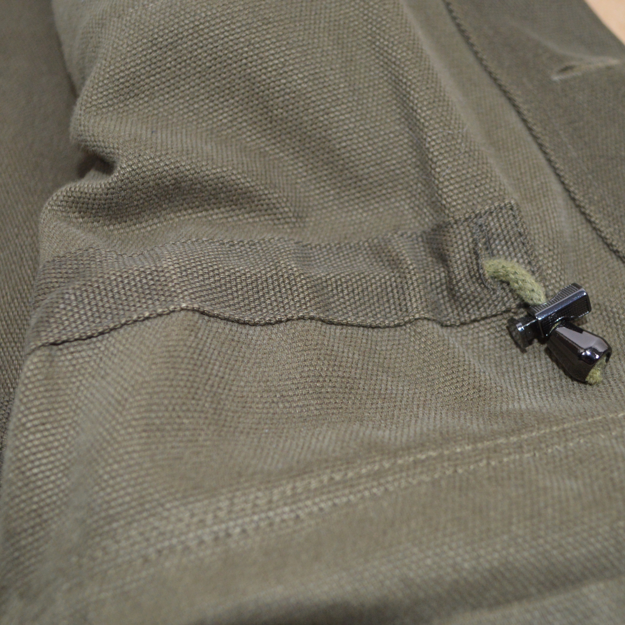 Olive Safari Jacket made of Cotton