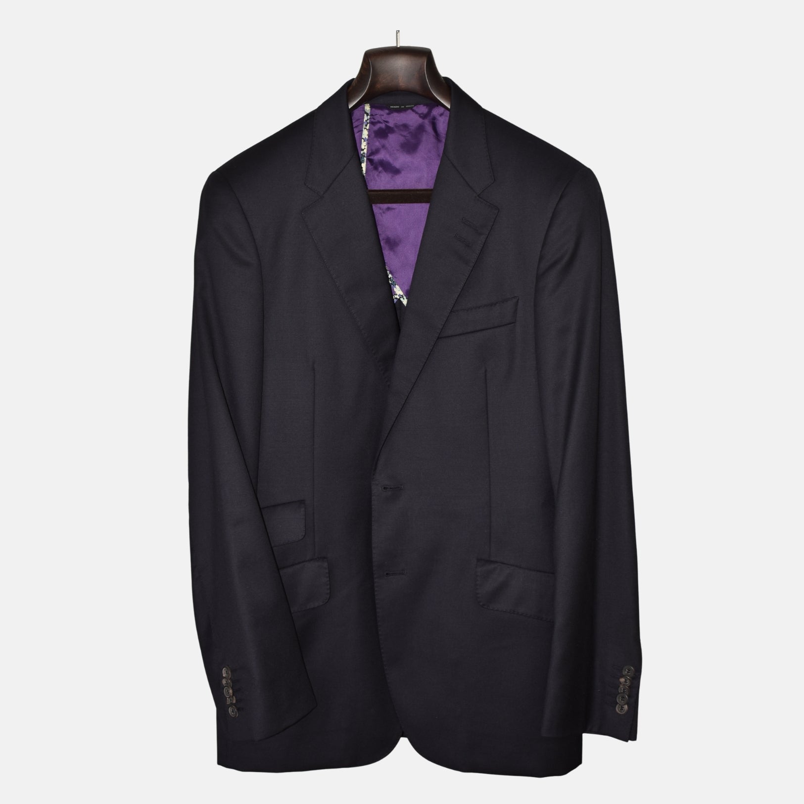 Midnight Blue Blazer made of Merino Wool/Cashmere (EU 50)