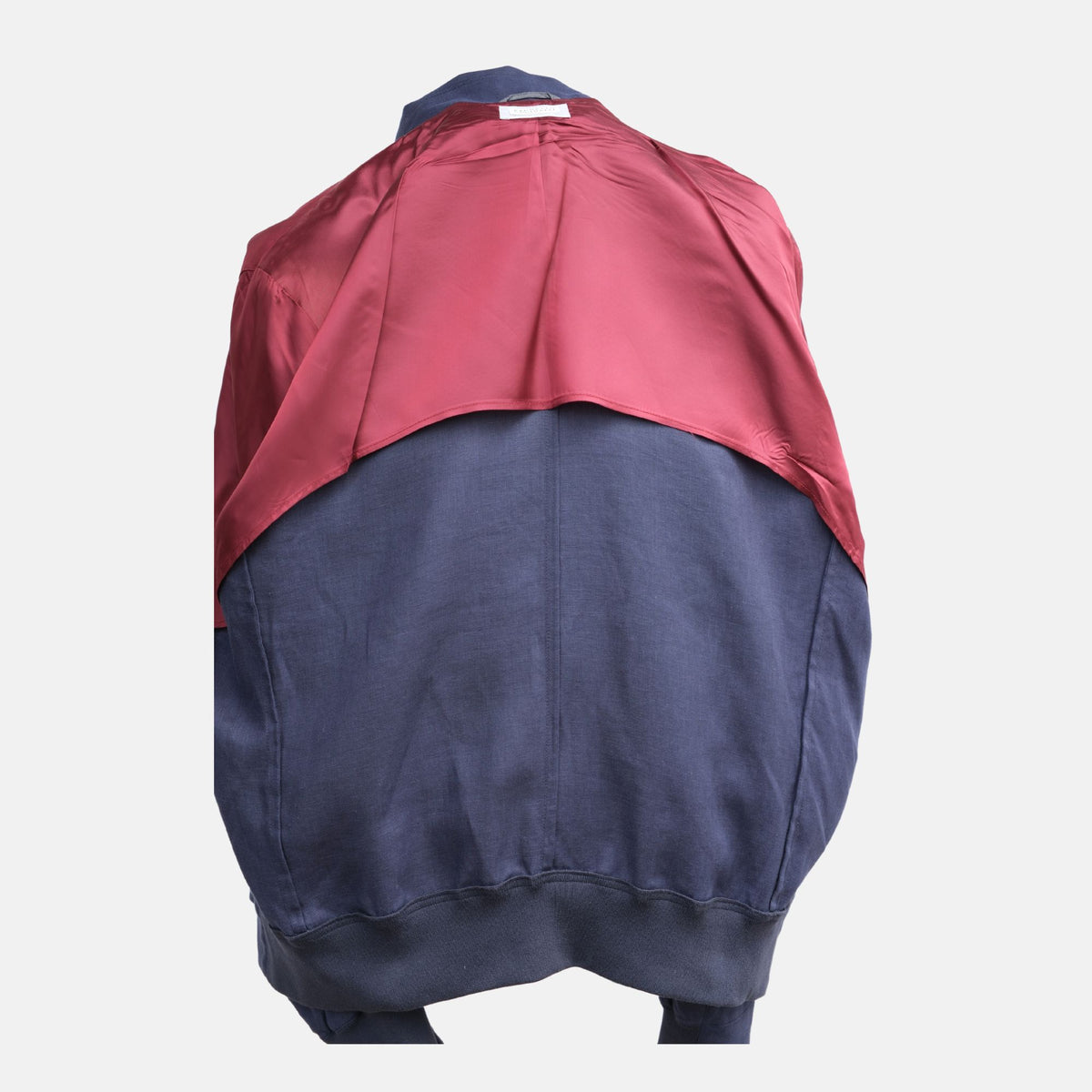 Navy Blue Linen Blouson (EU 52)