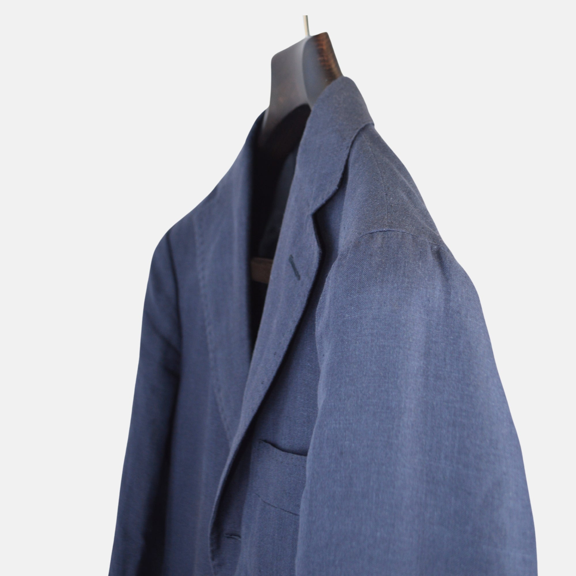 Dark Blue Blazer made of Linen (EU 44)