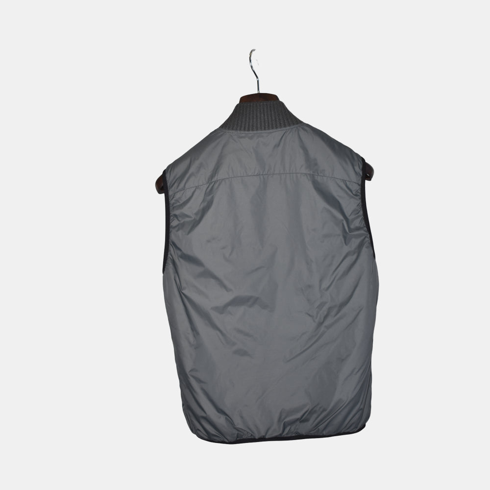 Gray Vest made of Polyamide (EU 48)