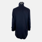 Navy Blue Coat made of Virgin Wool/Cashmere