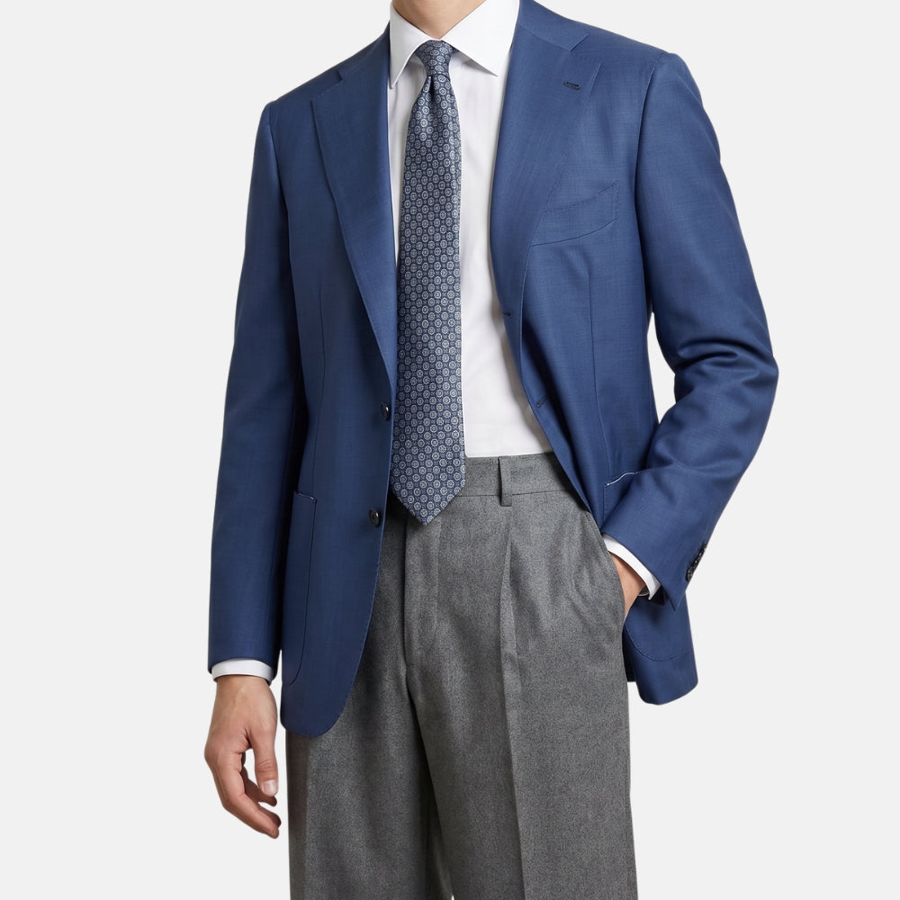Blue Blazer made of Wool/Mohair (EU 56)
