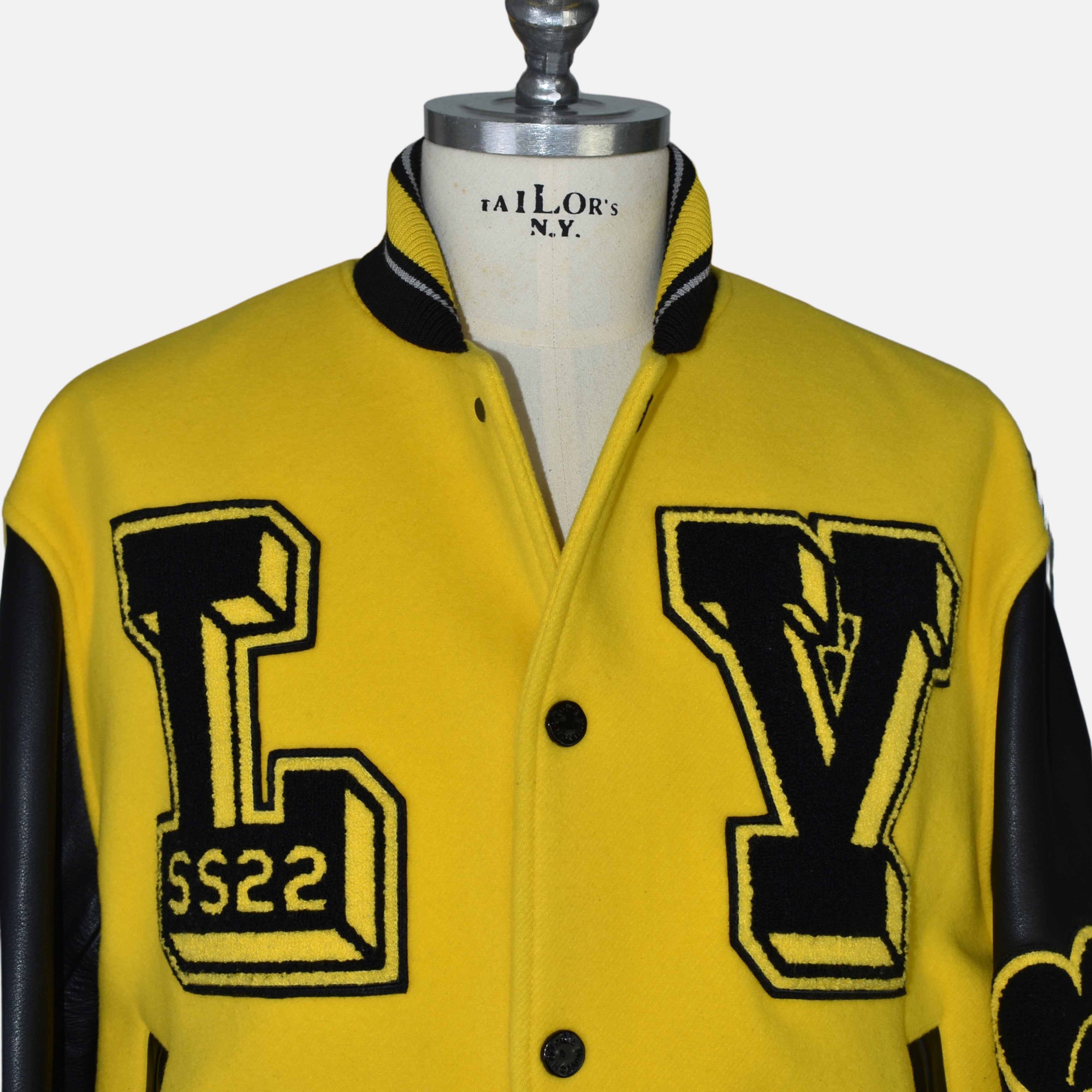 Black/Yellow Bomber Jacket SS22 (EU 52)