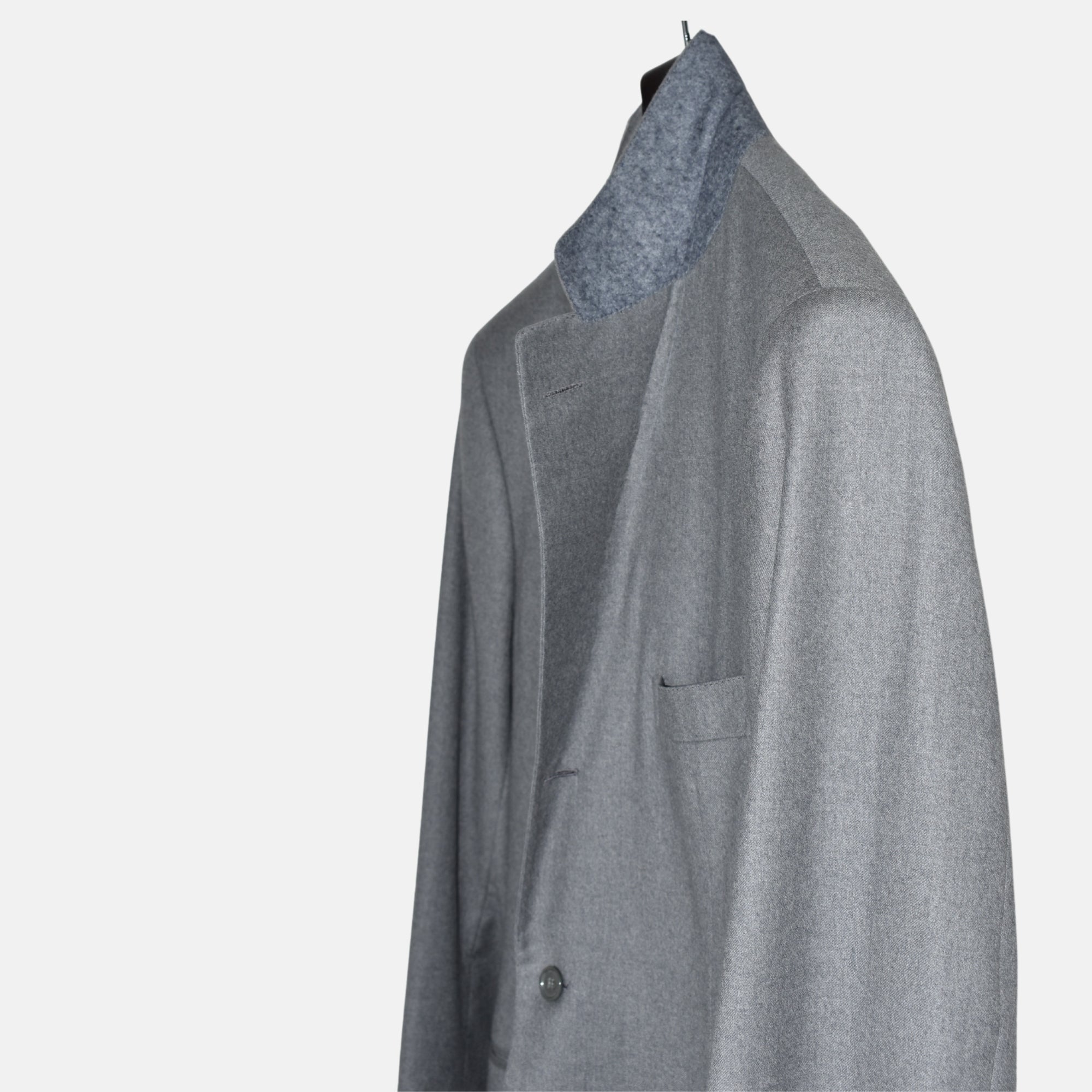 Gray Suit made of Wool (EU 52L)