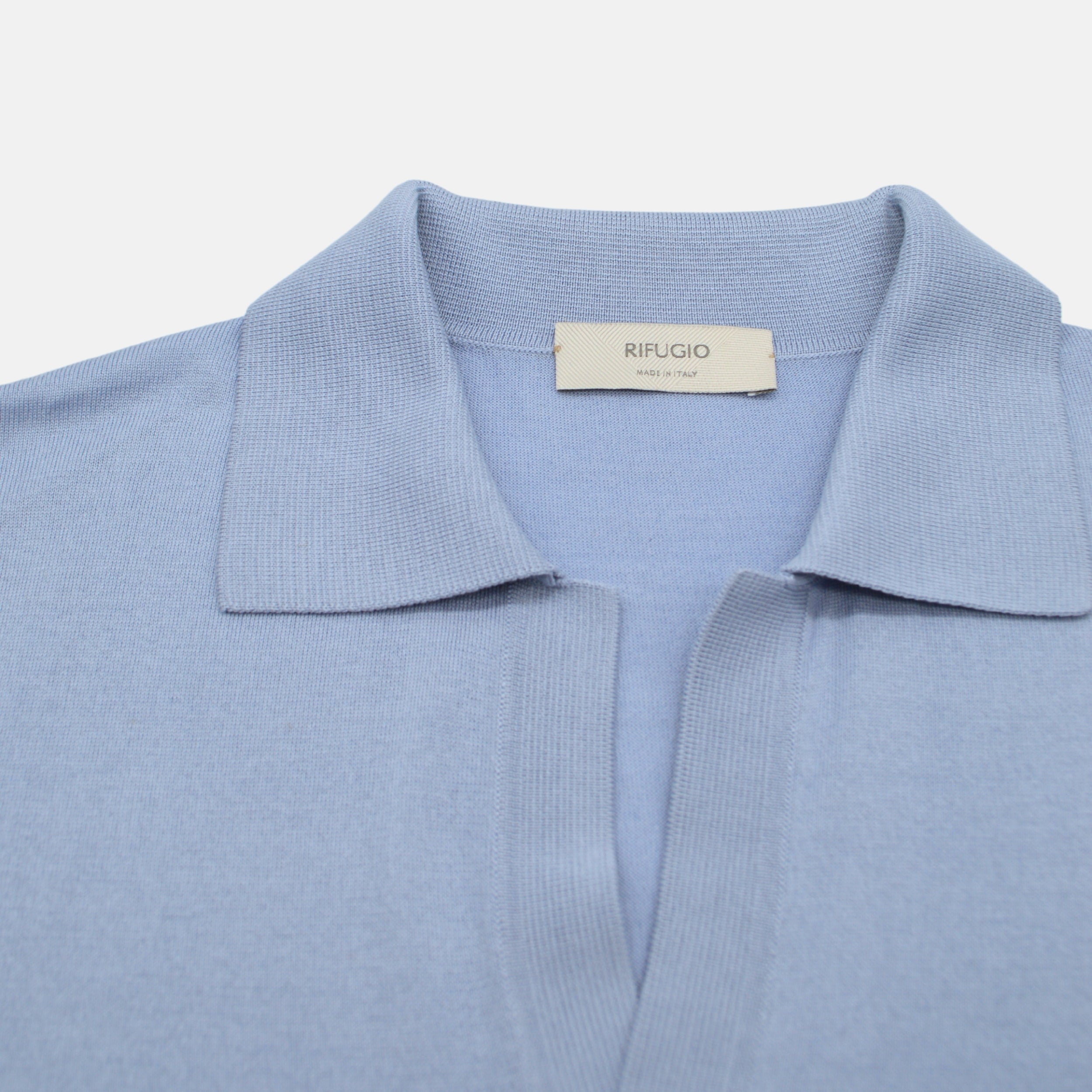 Blue Fly Polo made of Silk (50)