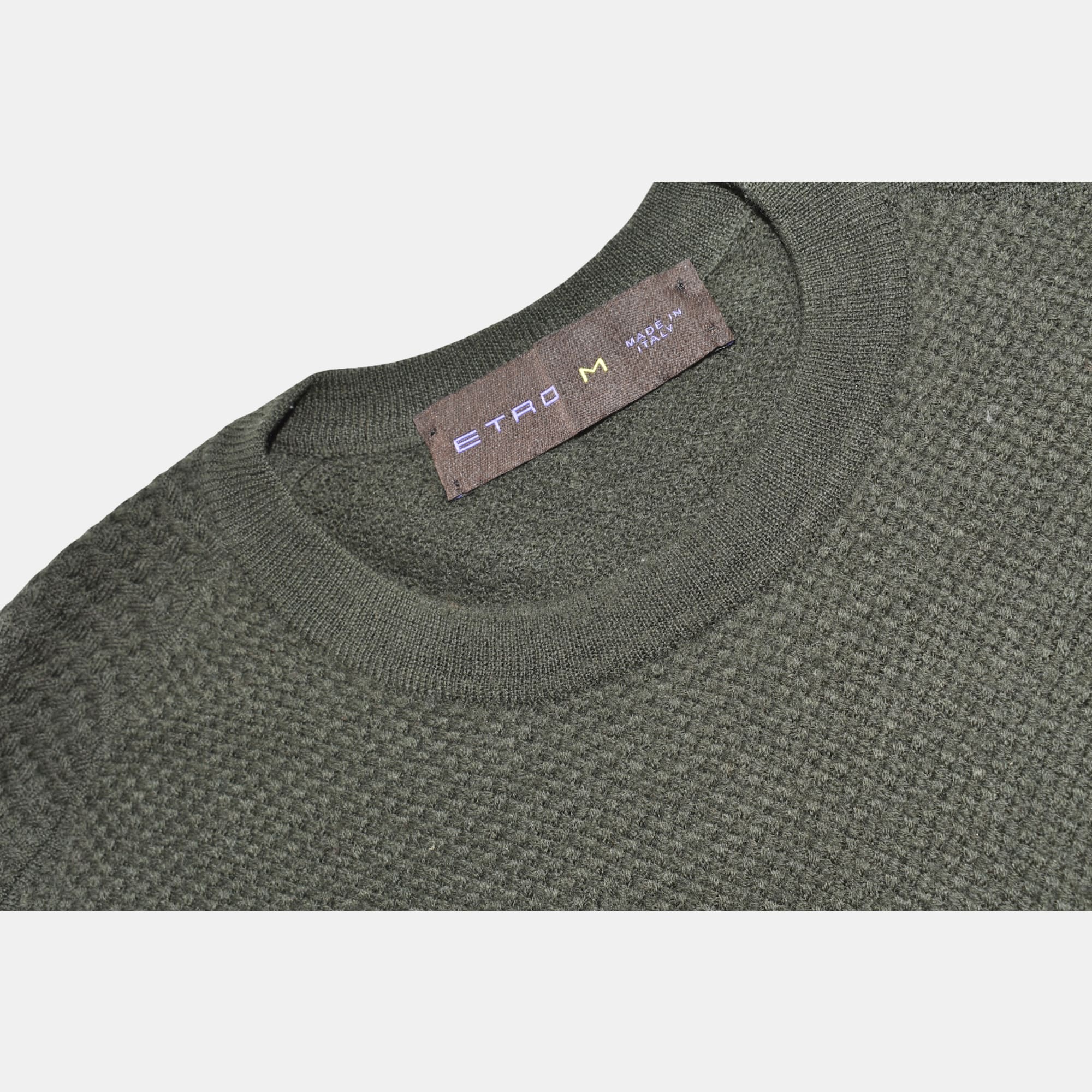 Green Sweater made of Wool (M)
