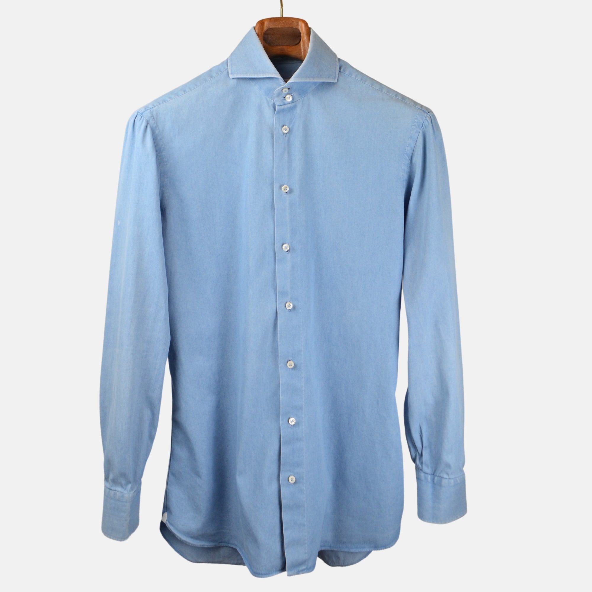 Blue Shirt made of Cotton (39)