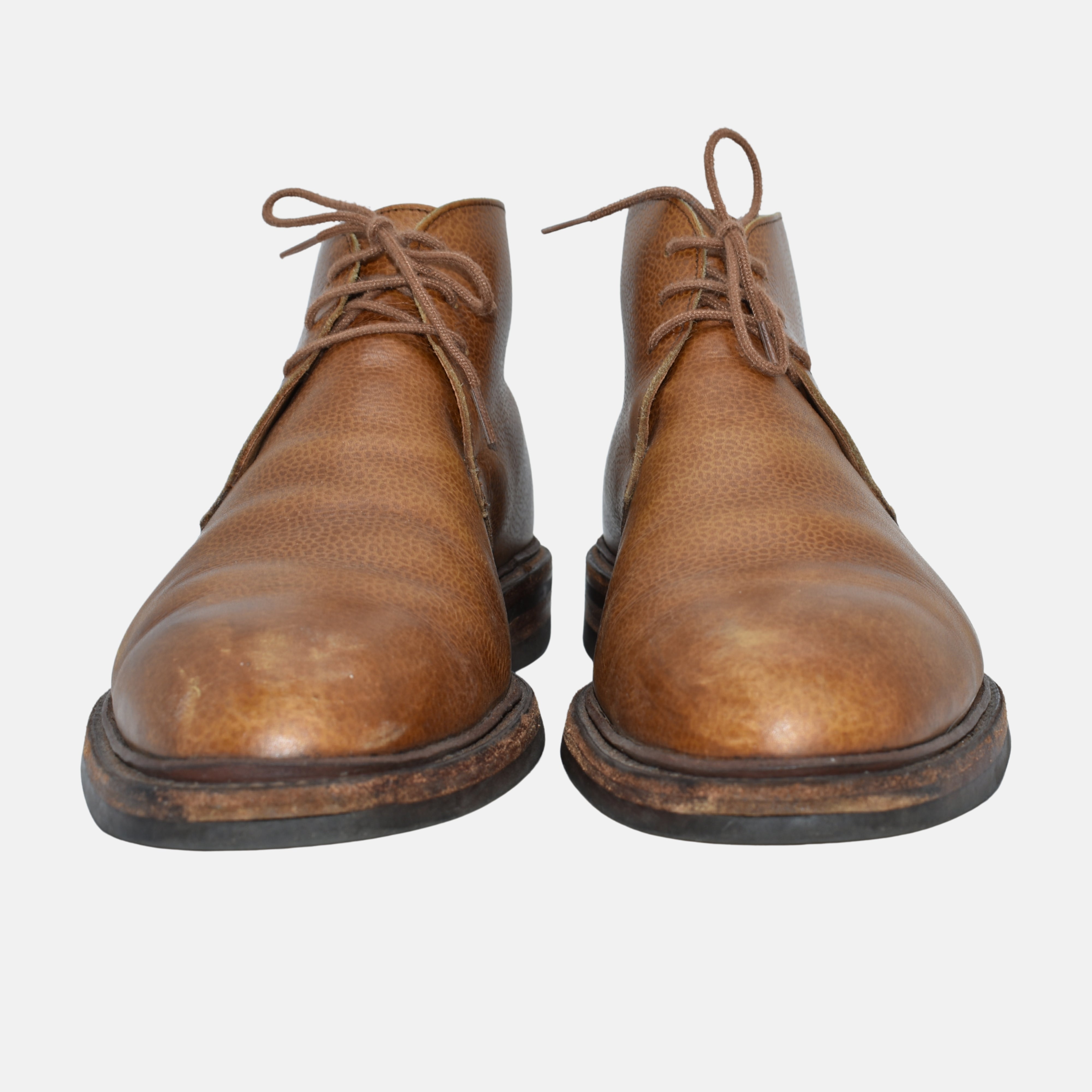 Ochre Half Boots made of Leather (EU 42)