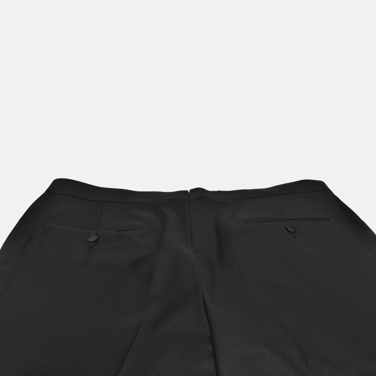 Black Tuxedo Trousers made of Wool (L)