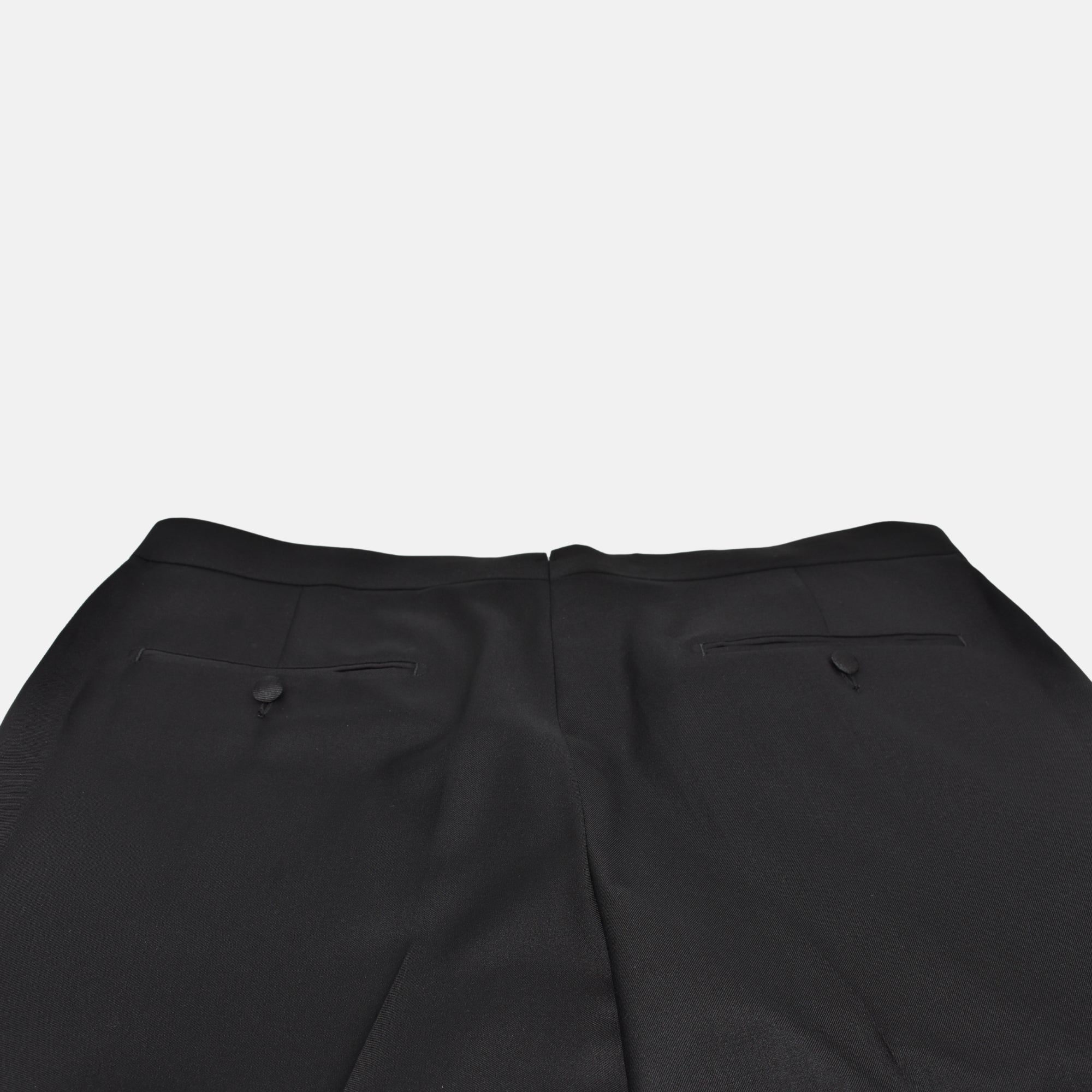 Black Tuxedo Trousers made of Wool (L)