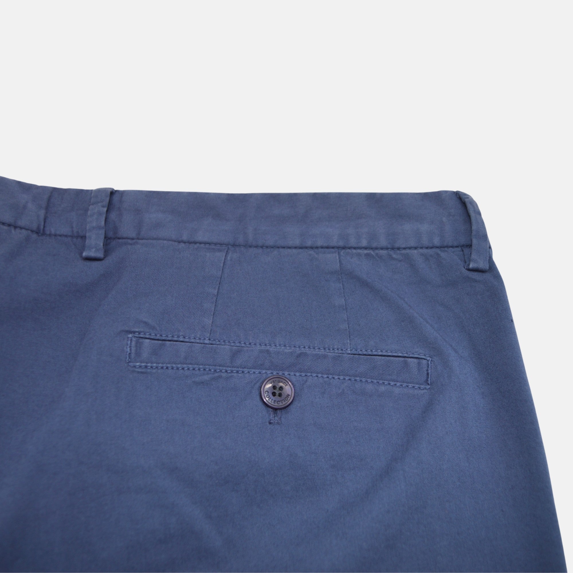 Navy Trousers made of Cotton (58)