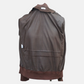 Brown Bomber-Jacket made of Suede