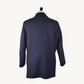 Navy Blue Pea Coat made of Wool