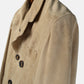 Beige Suede Pea Coat (50)