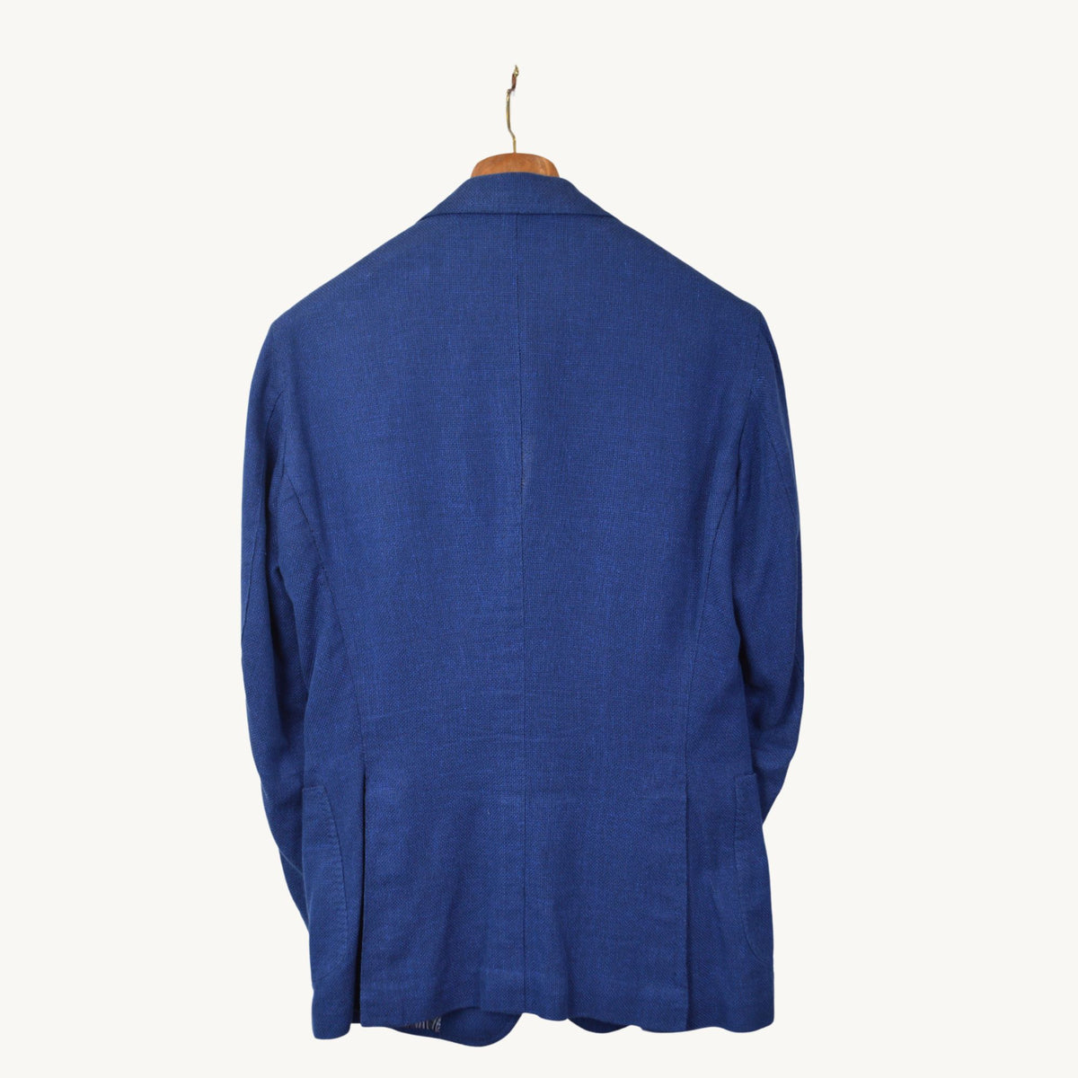 Blue Blazer made of Cotton/Linen/Silk (EU 52)