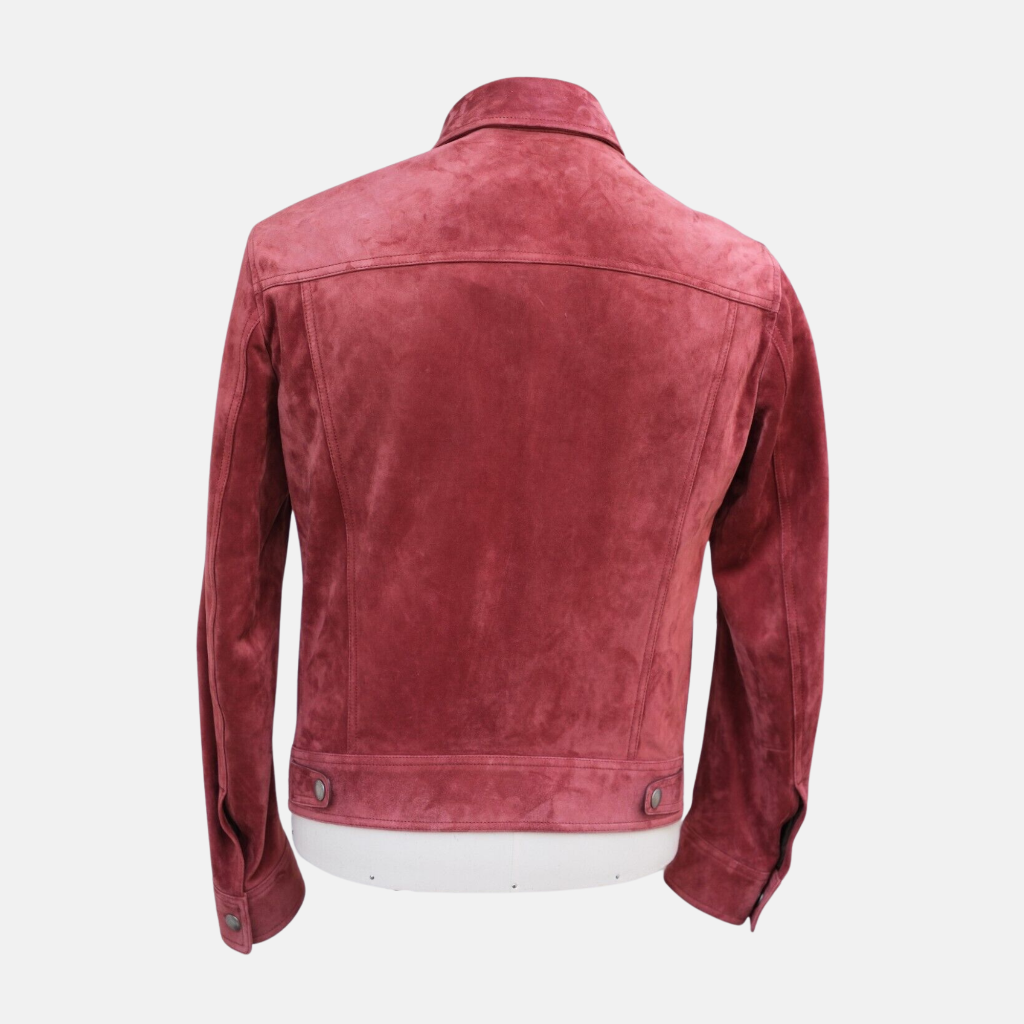 Red Jacket made of Suede