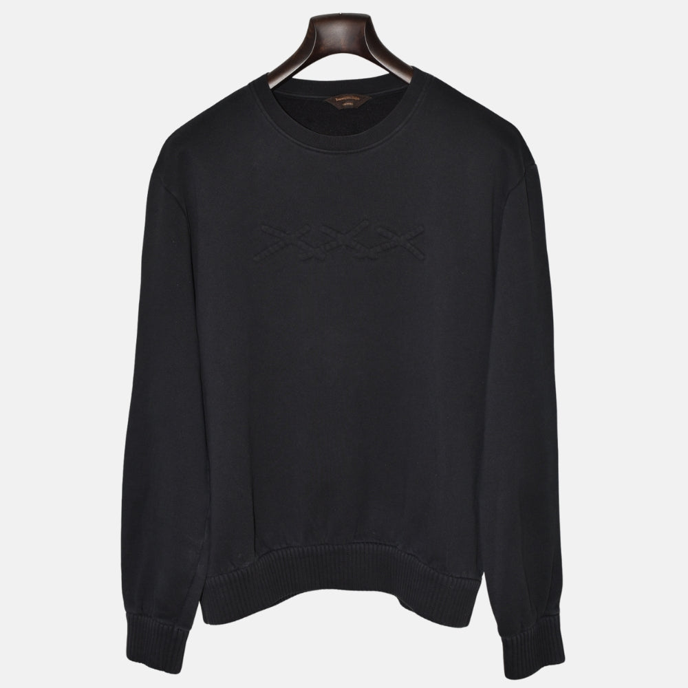 Black Sweater made of Cotton/Polyester (XL)