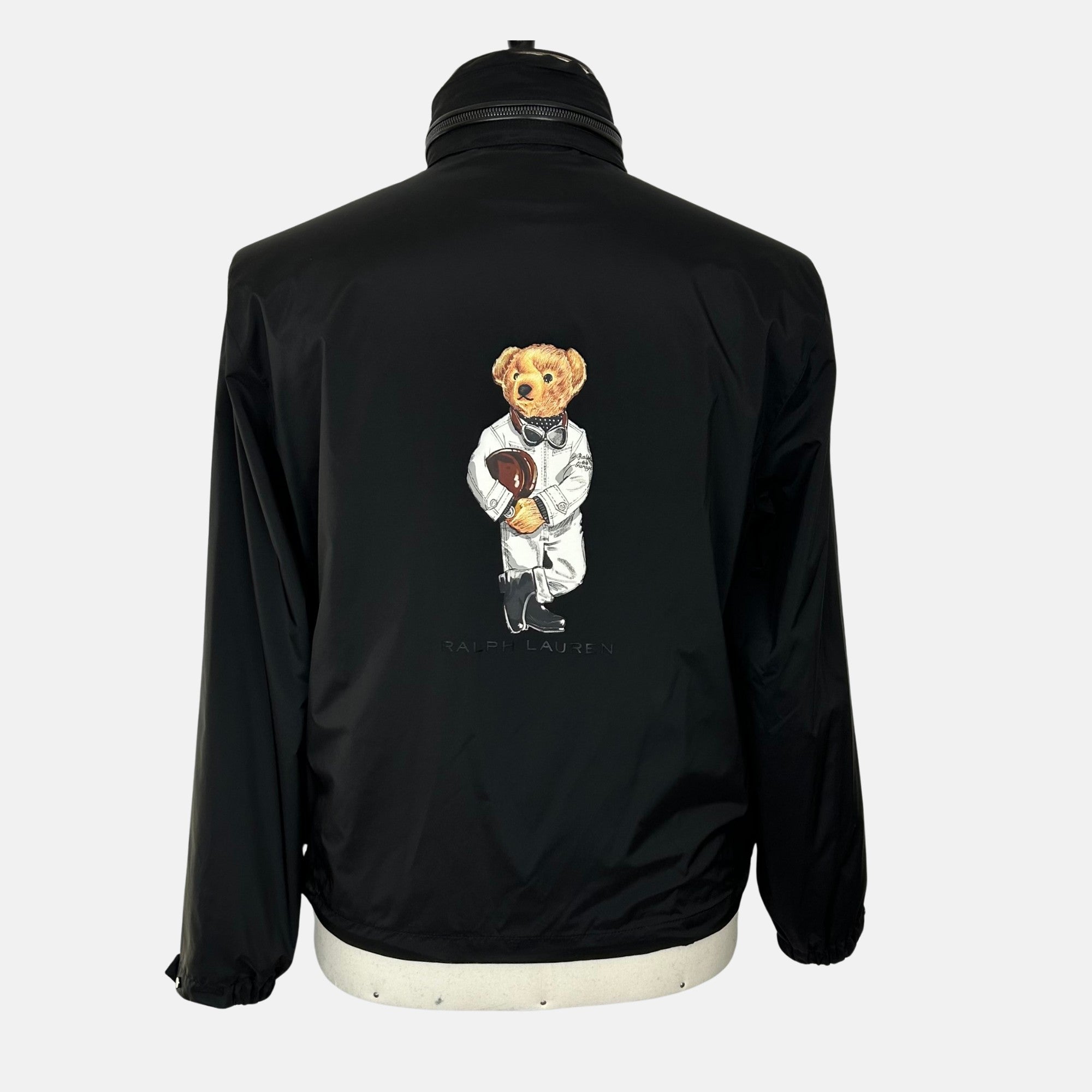 Black Polo Bear Windbraker (S)