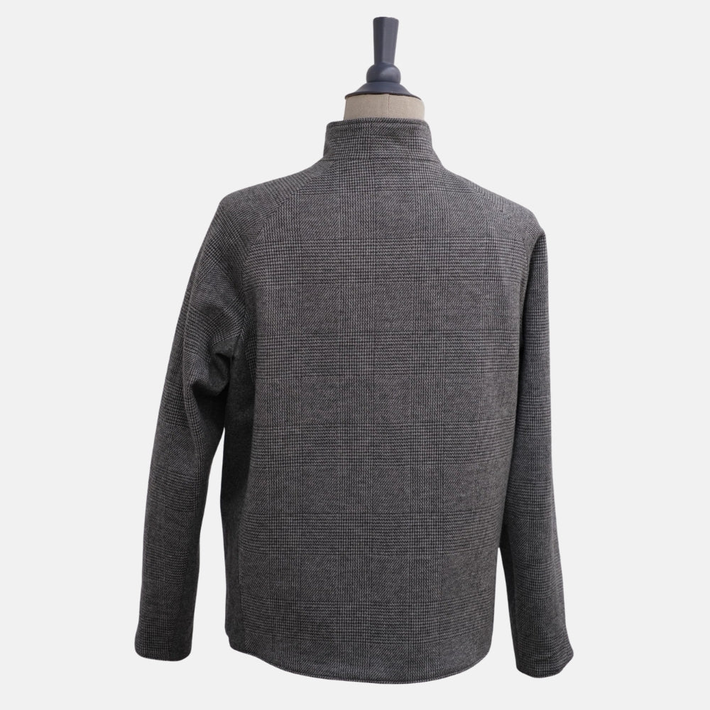 Grey Reversible Jacket made of Cashmere/Silk (L)