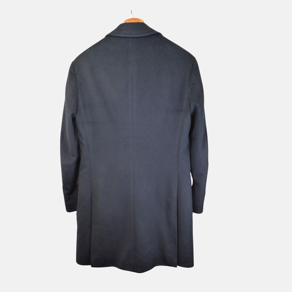 Navy Blue Coat made of Cashmere (50)