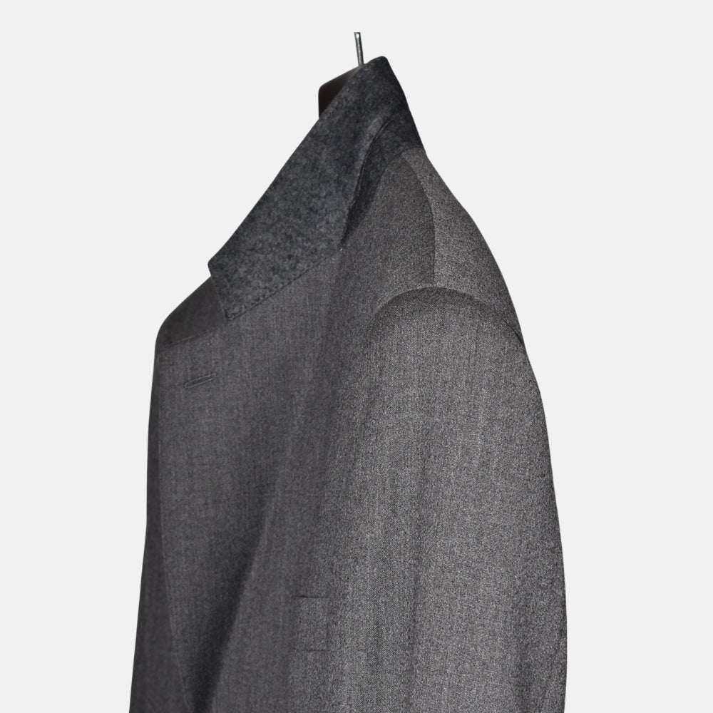 Gray Suit made of Virgin Wool (EU 50) (Vintage)