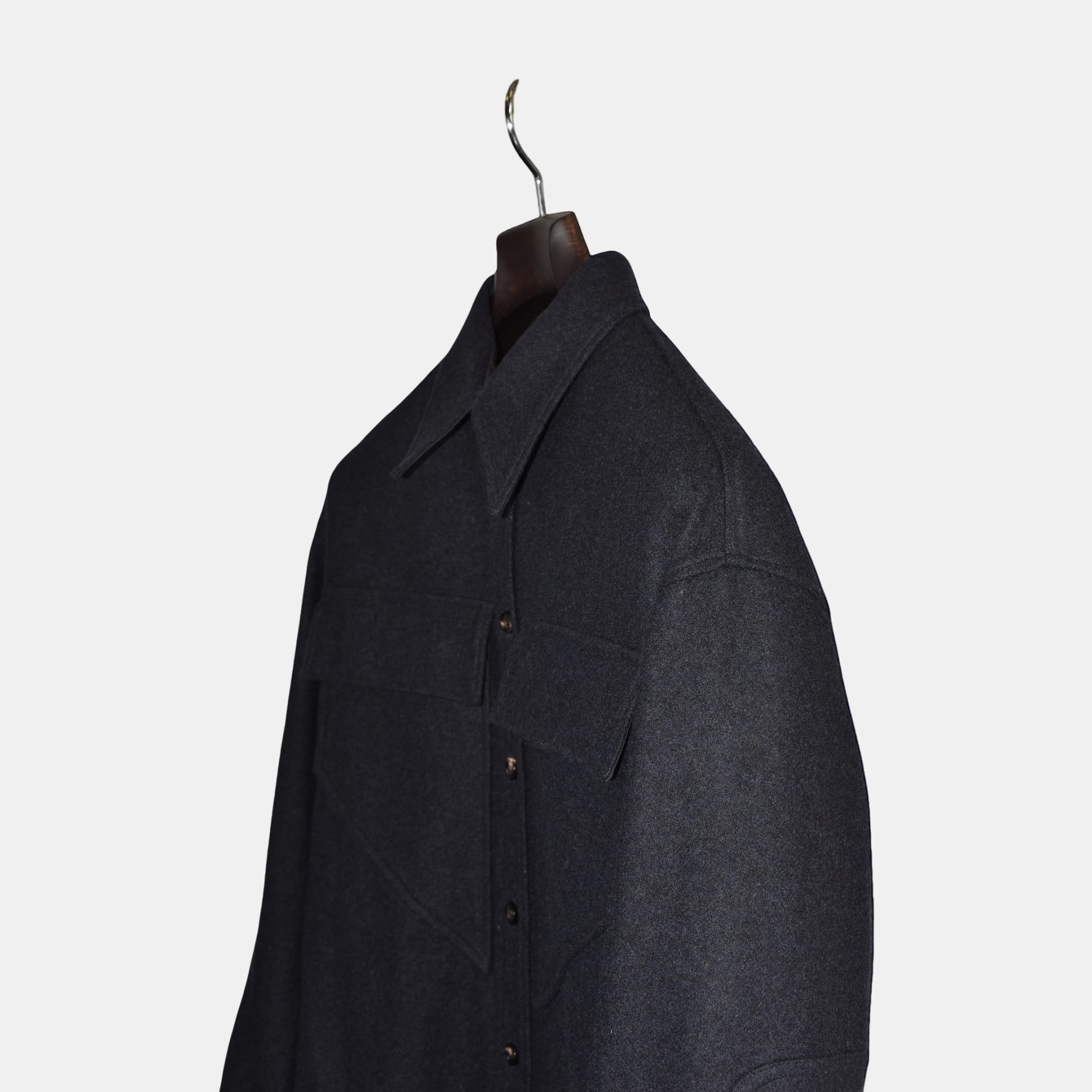 Black Overshirt made of Wool (EU 39)