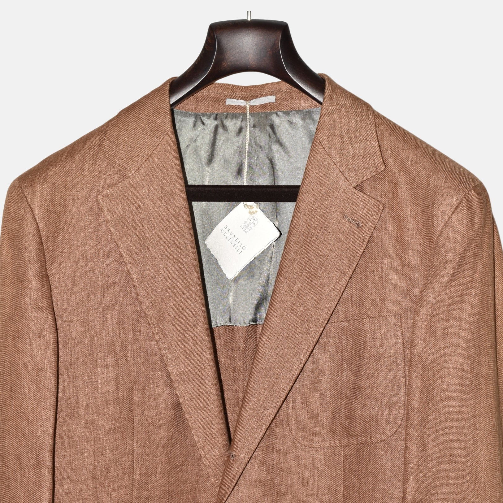 Brown Blazer made of Cotton (EU 50)