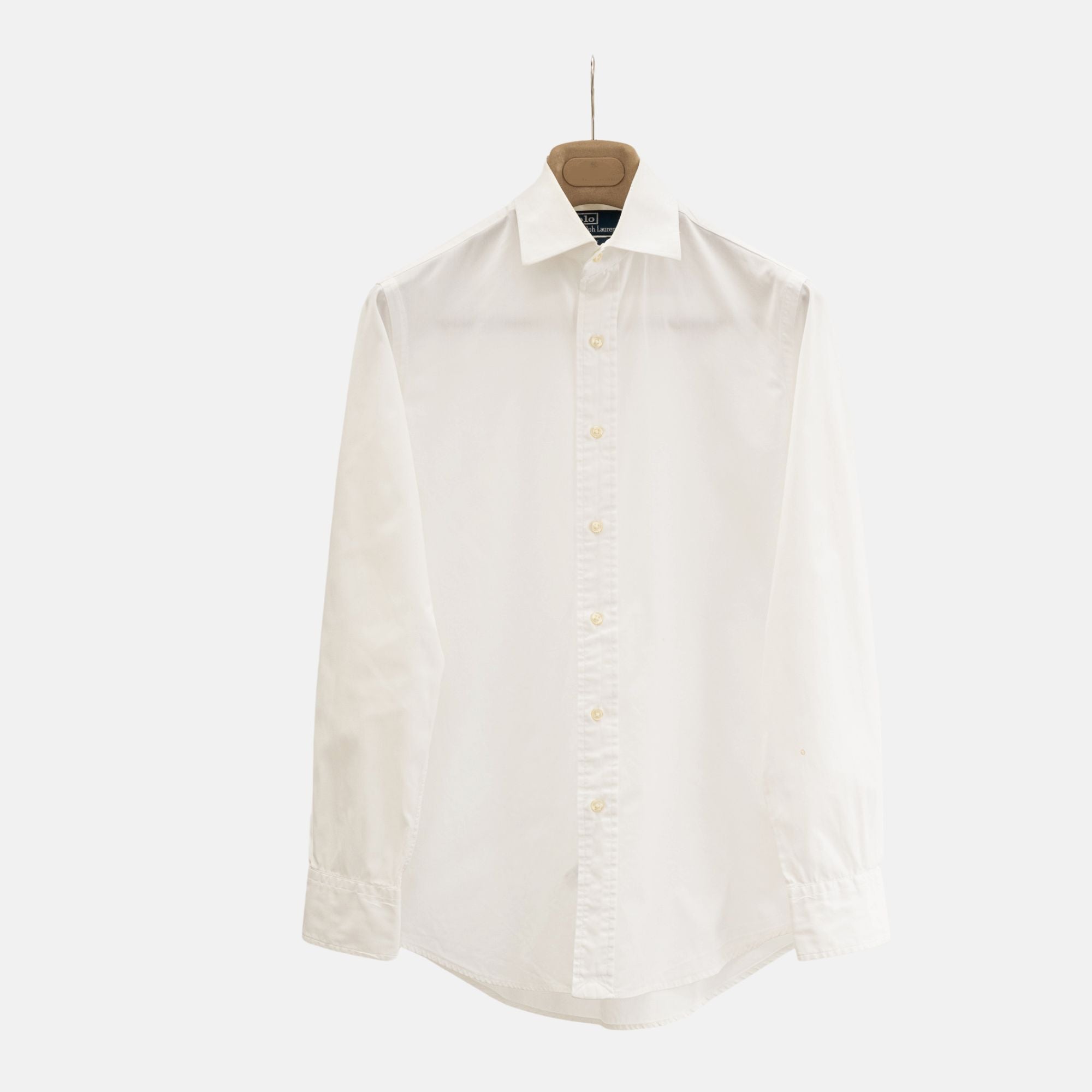 White Cotton Shirt (14.5)