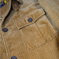 Beige/brown Corduroy Jacket made of Cotton