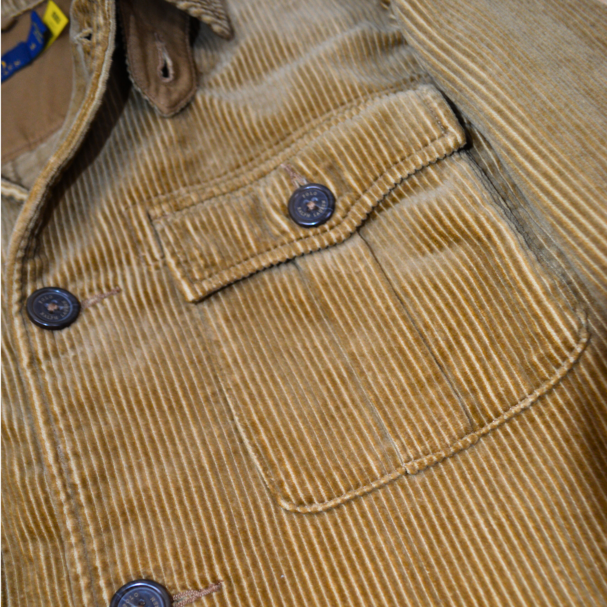 Beige/brown Corduroy Jacket made of Cotton