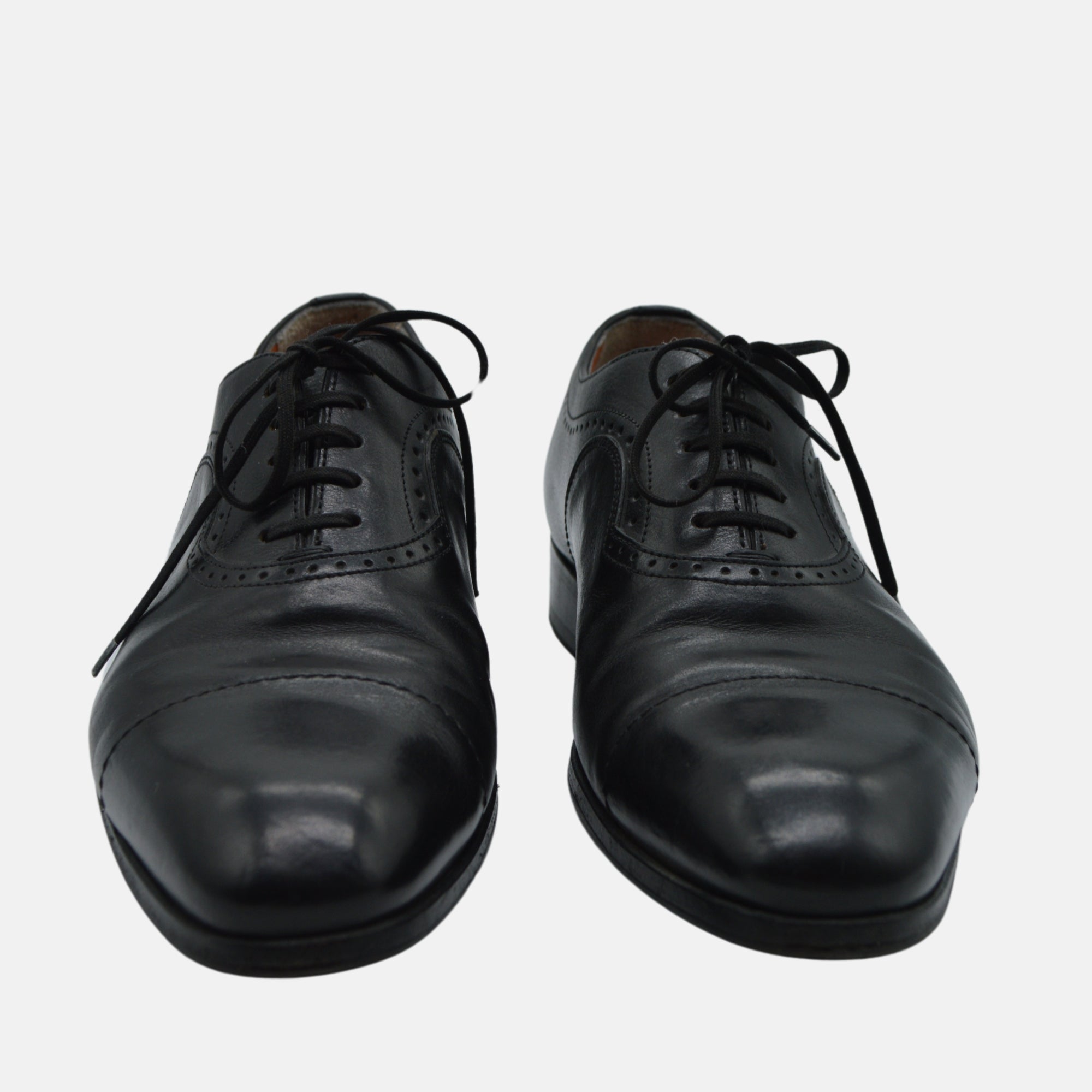 Black Oxford Shoes made of Leather (EU 39,5)