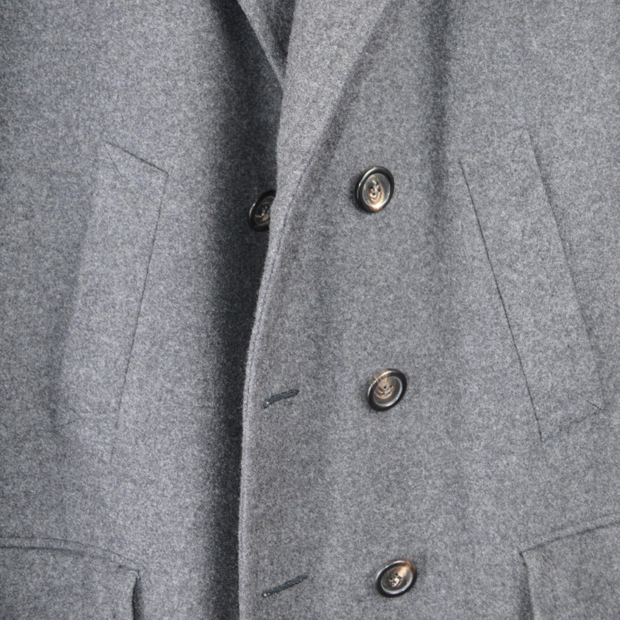 Grey Coat made of Wool/Cashmere (46/48)